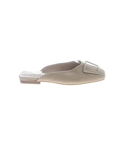 Pre-owned Assorted Brands Mule/clog In Gray