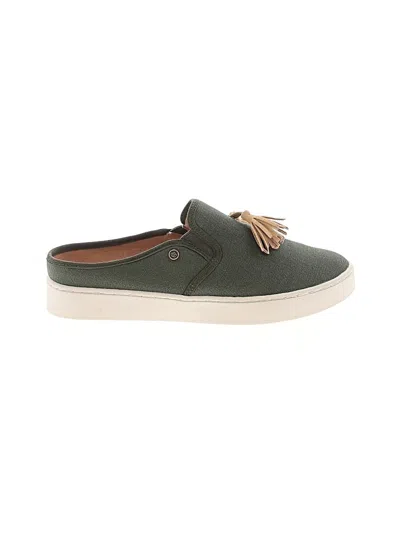 Pre-owned Assorted Brands Mule/clog In Green