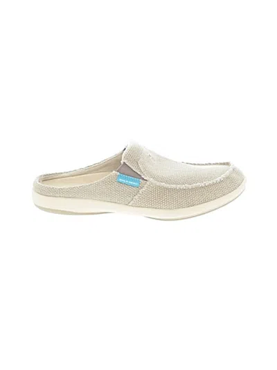 Pre-owned Assorted Brands Mule/clog In Ivory