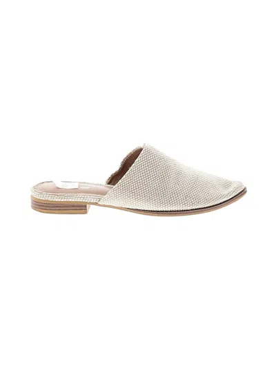Pre-owned Assorted Brands Mule/clog In Ivory