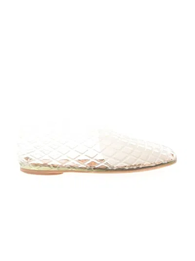Pre-owned Assorted Brands Mule/clog In Ivory