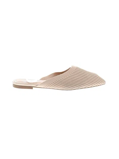 Pre-owned Assorted Brands Mule/clog In Ivory