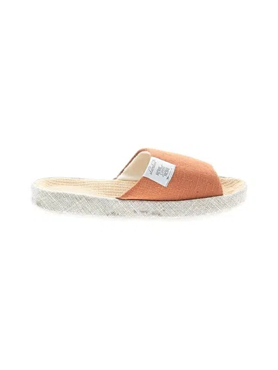Pre-owned Assorted Brands Mule/clog In Orange