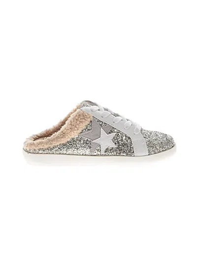 Pre-owned Assorted Brands Mule/clog In Silver