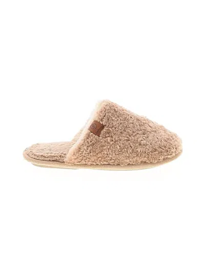 Pre-owned Assorted Brands Mule/clog In Tan