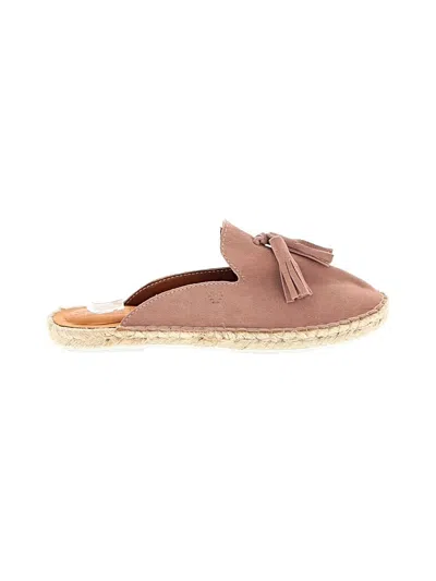 Pre-owned Assorted Brands Mule/clog In Tan
