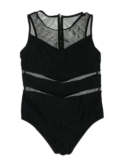Pre-owned Assorted Brands One Piece Swimsuit In Black