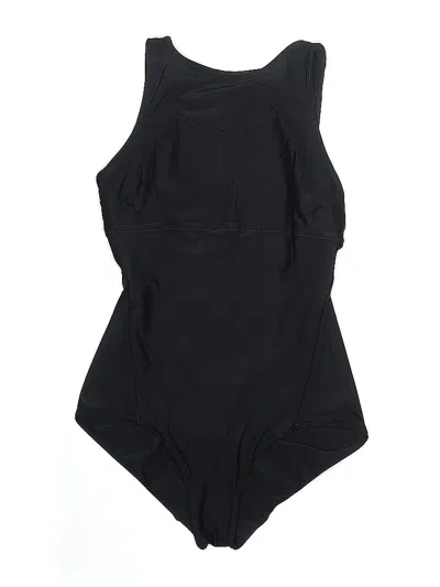 Pre-owned Assorted Brands One Piece Swimsuit In Black