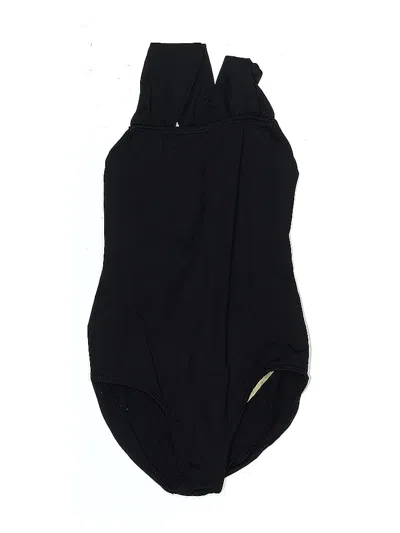 Pre-owned Assorted Brands One Piece Swimsuit In Black
