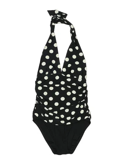 Pre-owned Assorted Brands One Piece Swimsuit In Black