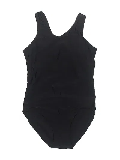 Pre-owned Assorted Brands One Piece Swimsuit In Black