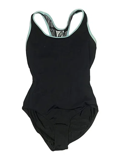 Pre-owned Assorted Brands One Piece Swimsuit In Black