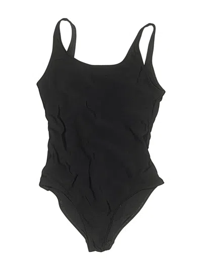 Pre-owned Assorted Brands One Piece Swimsuit In Black