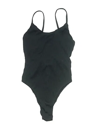Assorted Brands One Piece Swimsuit In Black
