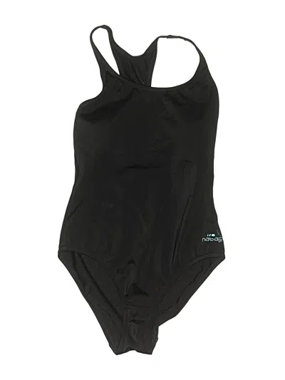 Pre-owned Assorted Brands One Piece Swimsuit In Black