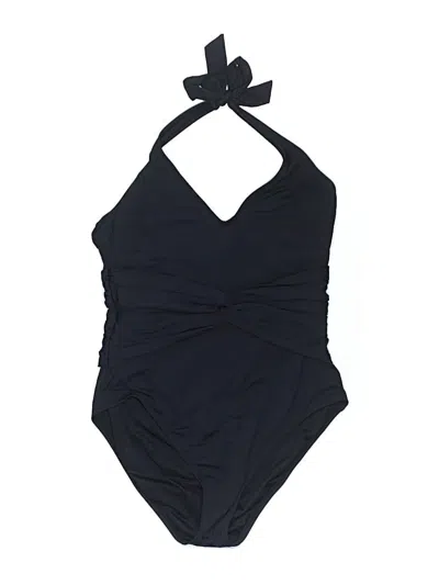 Pre-owned Assorted Brands One Piece Swimsuit In Black