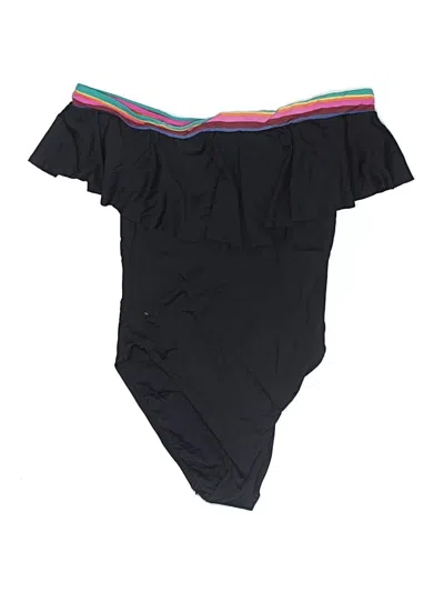 Pre-owned Assorted Brands Kids' One Piece Swimsuit In Black