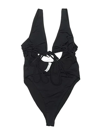 Assorted Brands One Piece Swimsuit In Black