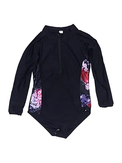 Assorted Brands One Piece Swimsuit In Black