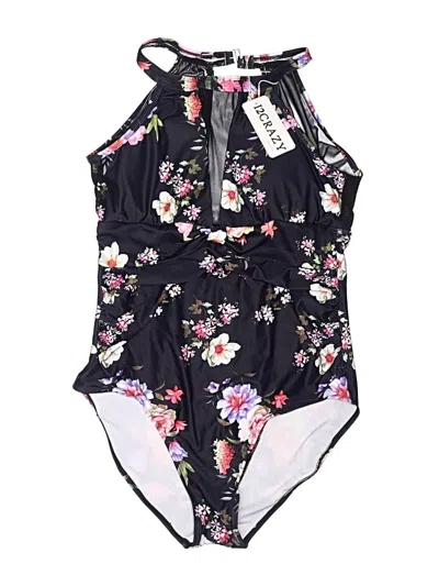 Assorted Brands One Piece Swimsuit In Black
