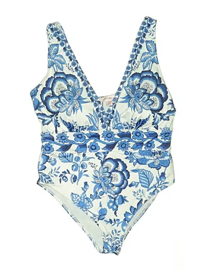 Assorted Brands One Piece Swimsuit In Blue