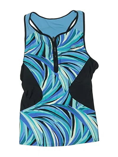 Pre-owned Assorted Brands One Piece Swimsuit In Blue