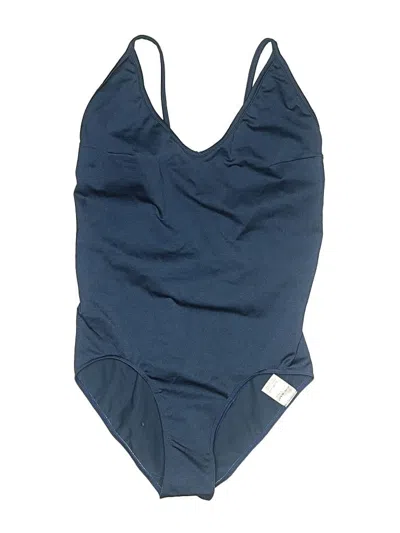 Pre-owned Assorted Brands One Piece Swimsuit In Blue
