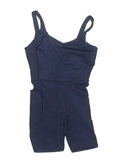 Pre-owned Assorted Brands One Piece Swimsuit In Blue