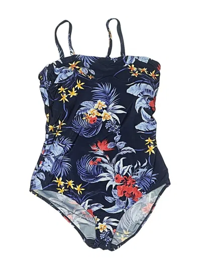 Assorted Brands One Piece Swimsuit In Blue