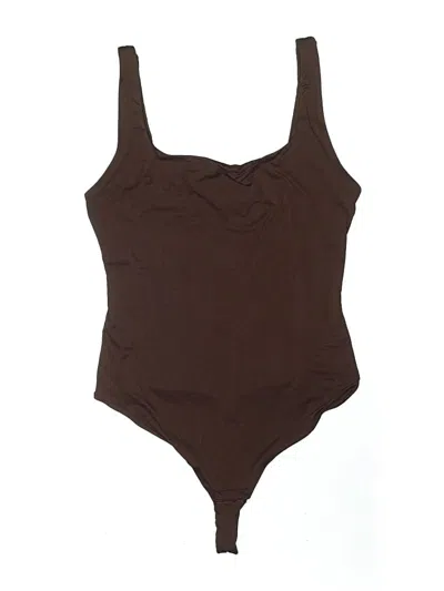 Pre-owned Assorted Brands One Piece Swimsuit In Brown