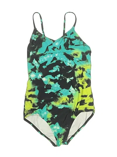 Pre-owned Assorted Brands Kids' One Piece Swimsuit In Green