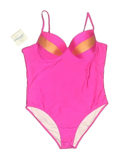 Assorted Brands One Piece Swimsuit In Pink