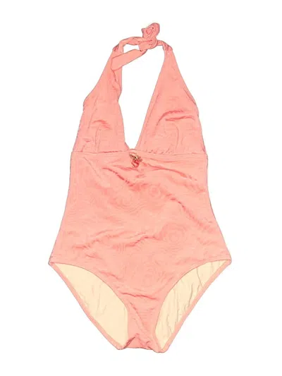 Pre-owned Assorted Brands One Piece Swimsuit In Pink