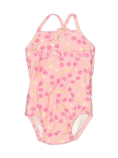 Pre-owned Assorted Brands Babies' One Piece Swimsuit In Pink
