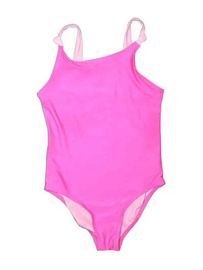 Pre-owned Assorted Brands One Piece Swimsuit In Pink