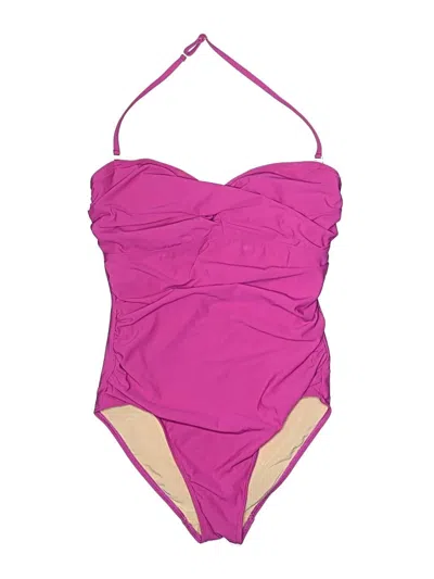 Pre-owned Assorted Brands One Piece Swimsuit In Pink