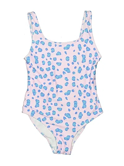 Pre-owned Assorted Brands One Piece Swimsuit In Pink
