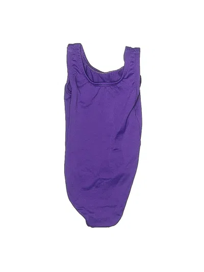 Pre-owned Assorted Brands Kids' One Piece Swimsuit In Purple