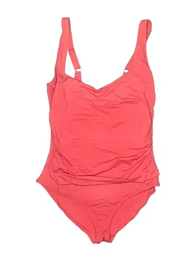 Pre-owned Assorted Brands One Piece Swimsuit In Red