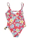Assorted Brands One Piece Swimsuit In Red