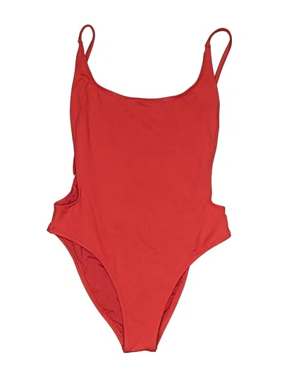 Pre-owned Assorted Brands One Piece Swimsuit In Red