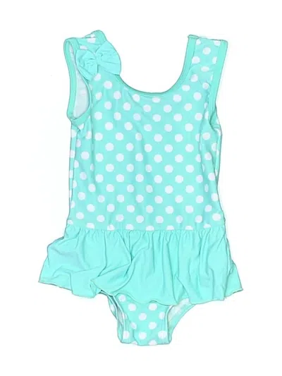 Pre-owned Assorted Brands Babies' One Piece Swimsuit In Teal
