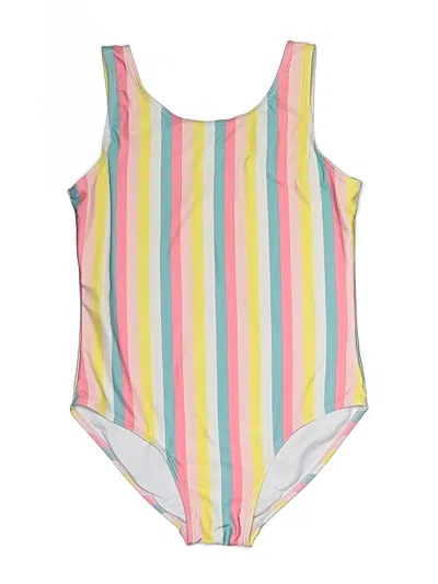 Pre-owned Assorted Brands One Piece Swimsuit In Yellow