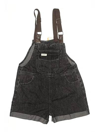 Pre-owned Assorted Brands Overall Shorts In Black