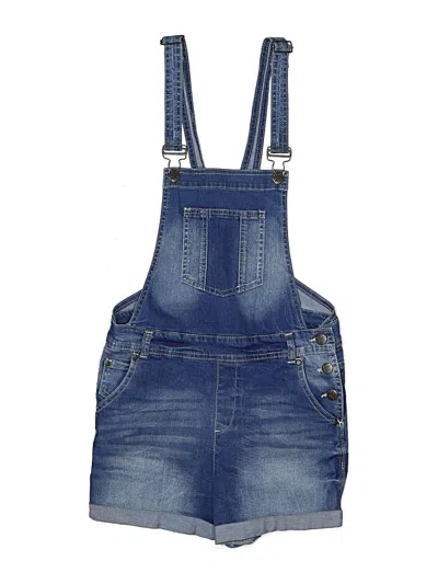 Pre-owned Assorted Brands Kids' Overall Shorts In Blue
