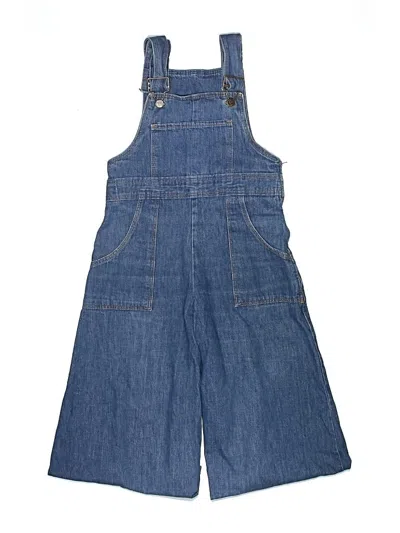 Pre-owned Assorted Brands Overall Shorts In Blue