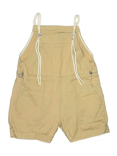 Pre-owned Assorted Brands Overall Shorts In Brown