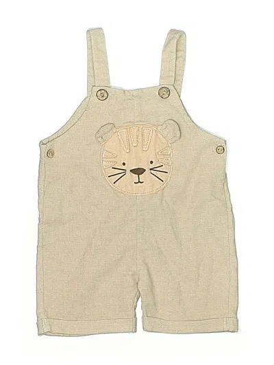 Pre-owned Assorted Brands Babies' Overall Shorts In Brown