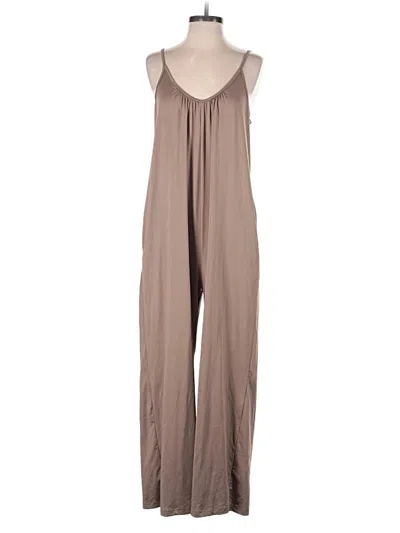 Pre-owned Assorted Brands Overalls In Brown