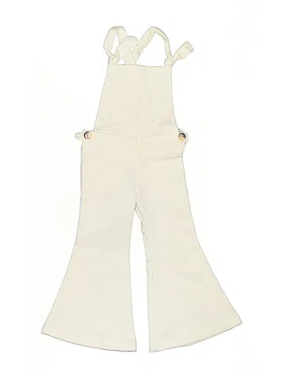 Pre-owned Assorted Brands Kids' Overalls In Ivory